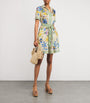 Multi Chima Shirt Mini Dress