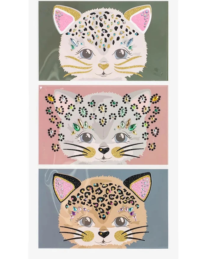 Konges Sløjd KITTY FACE JEWELS Yüz Süsleri