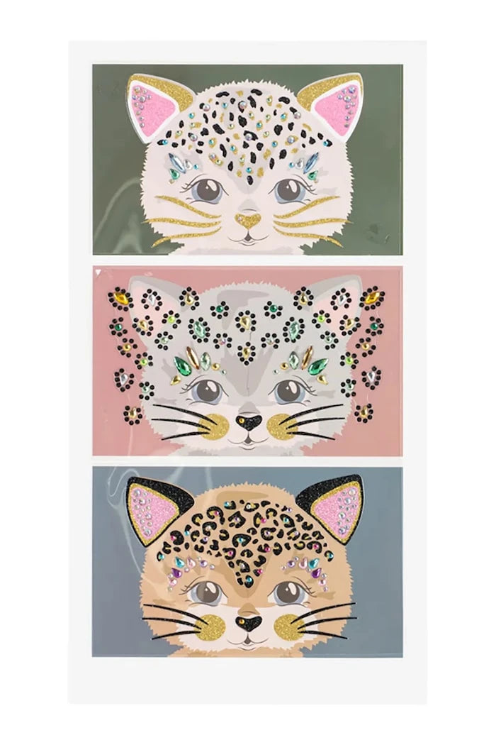 Стикери за лице Konges Sløjd KITTY FACE JEWELS