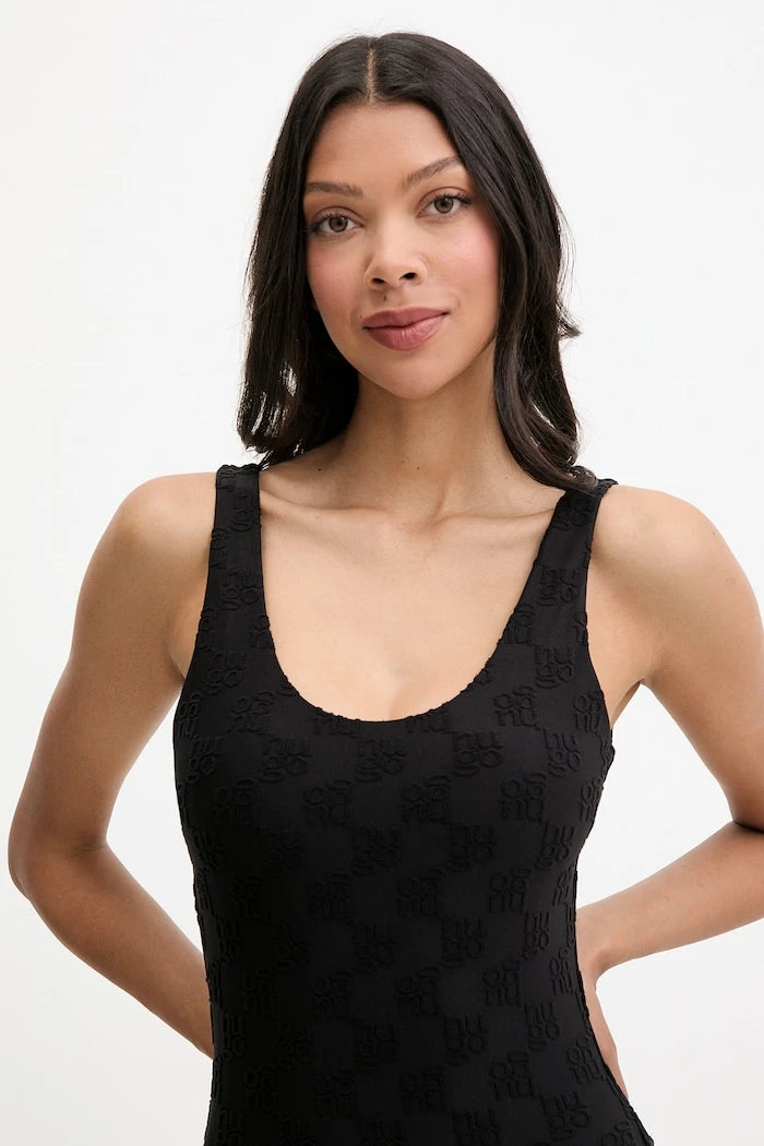 HUGO цял бански дамски Terry mono_swimsuits