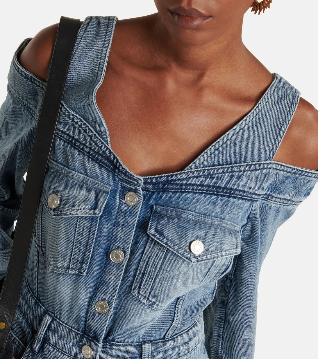 Isabel Marant - Pelonaga denim minidress