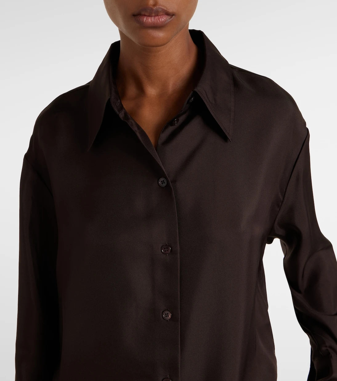 Róhe - Oversized silk shirt
