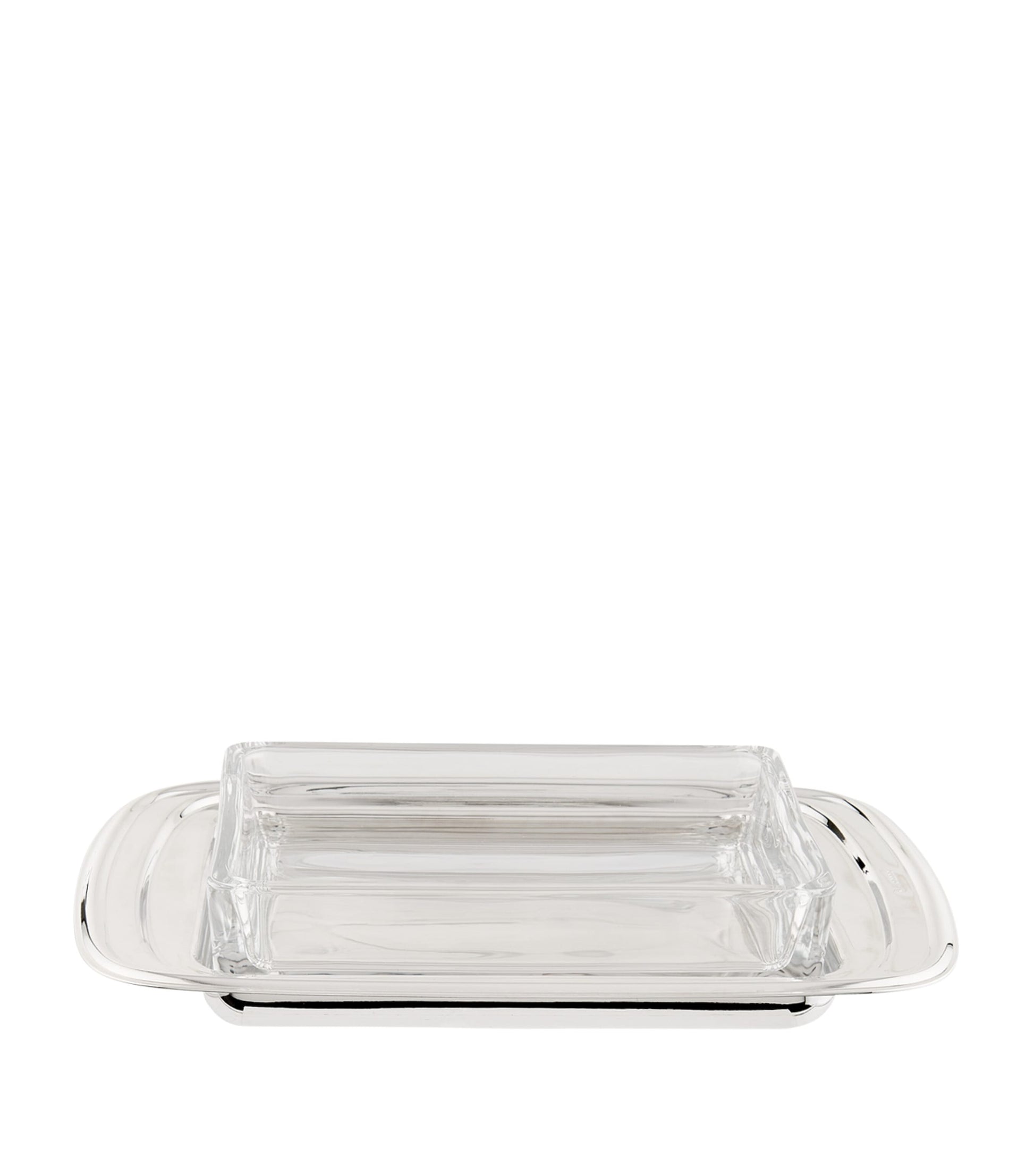 Greggio Silver Plated Georgian Rectangular Butter Dish