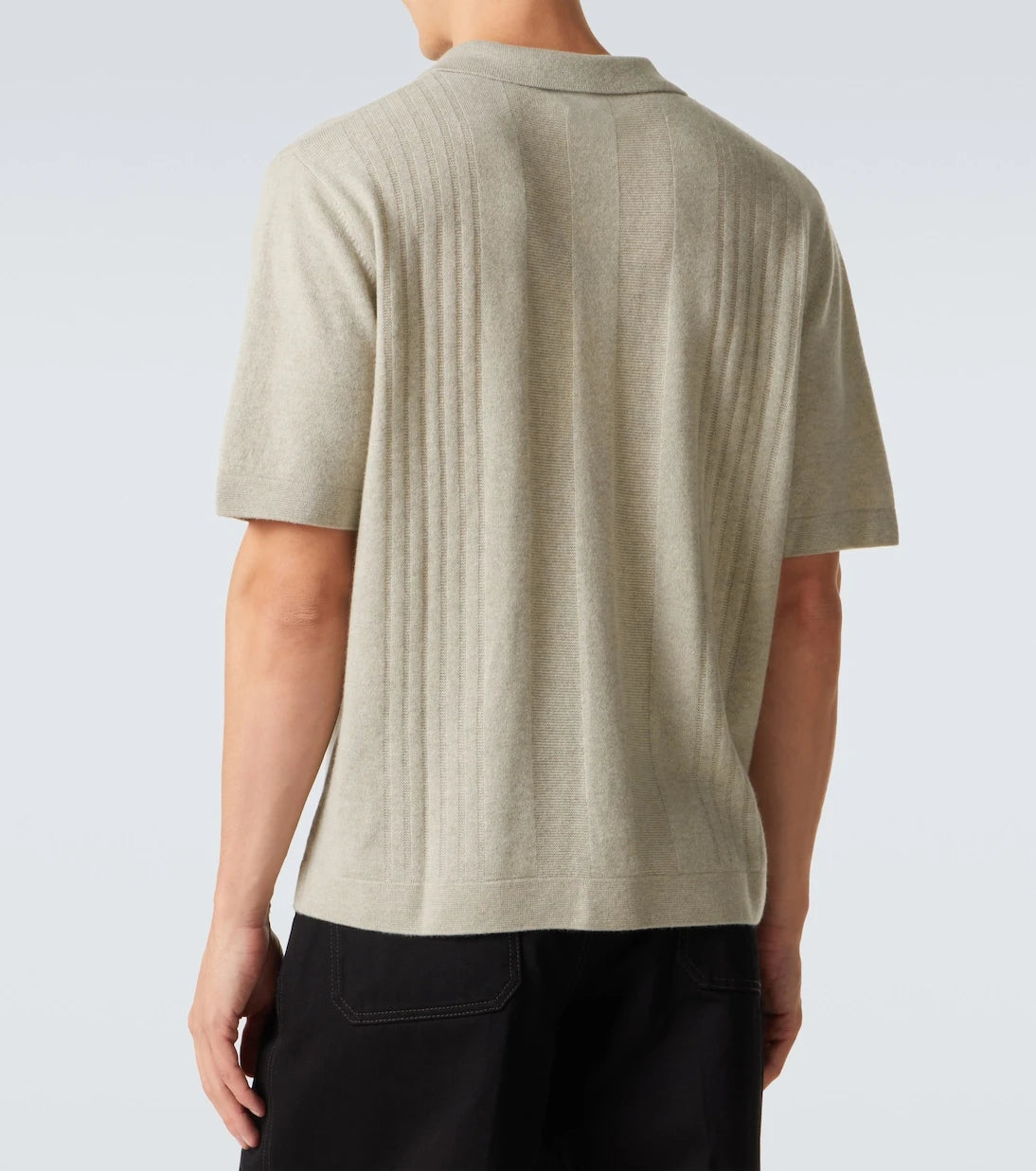 Le Kasha - Gerone knitted cashmere polo shirt