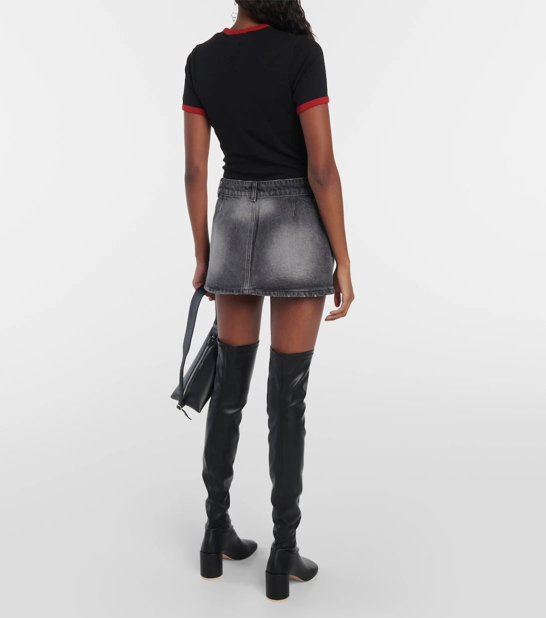 Courrèges - Denim miniskirt