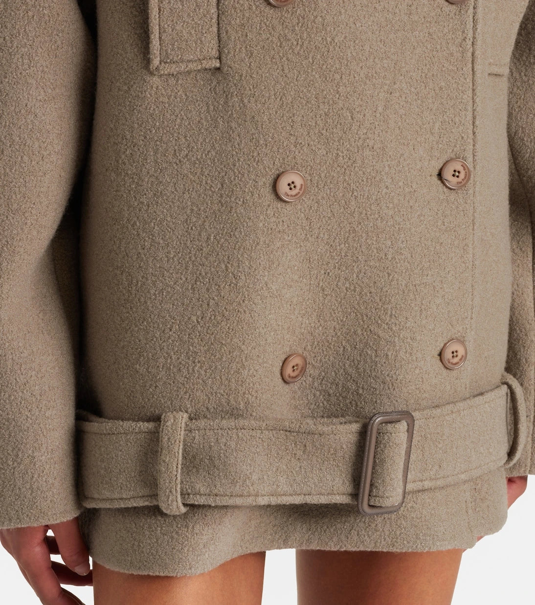 The Frankie Shop - Scothern virgin wool peacoat
