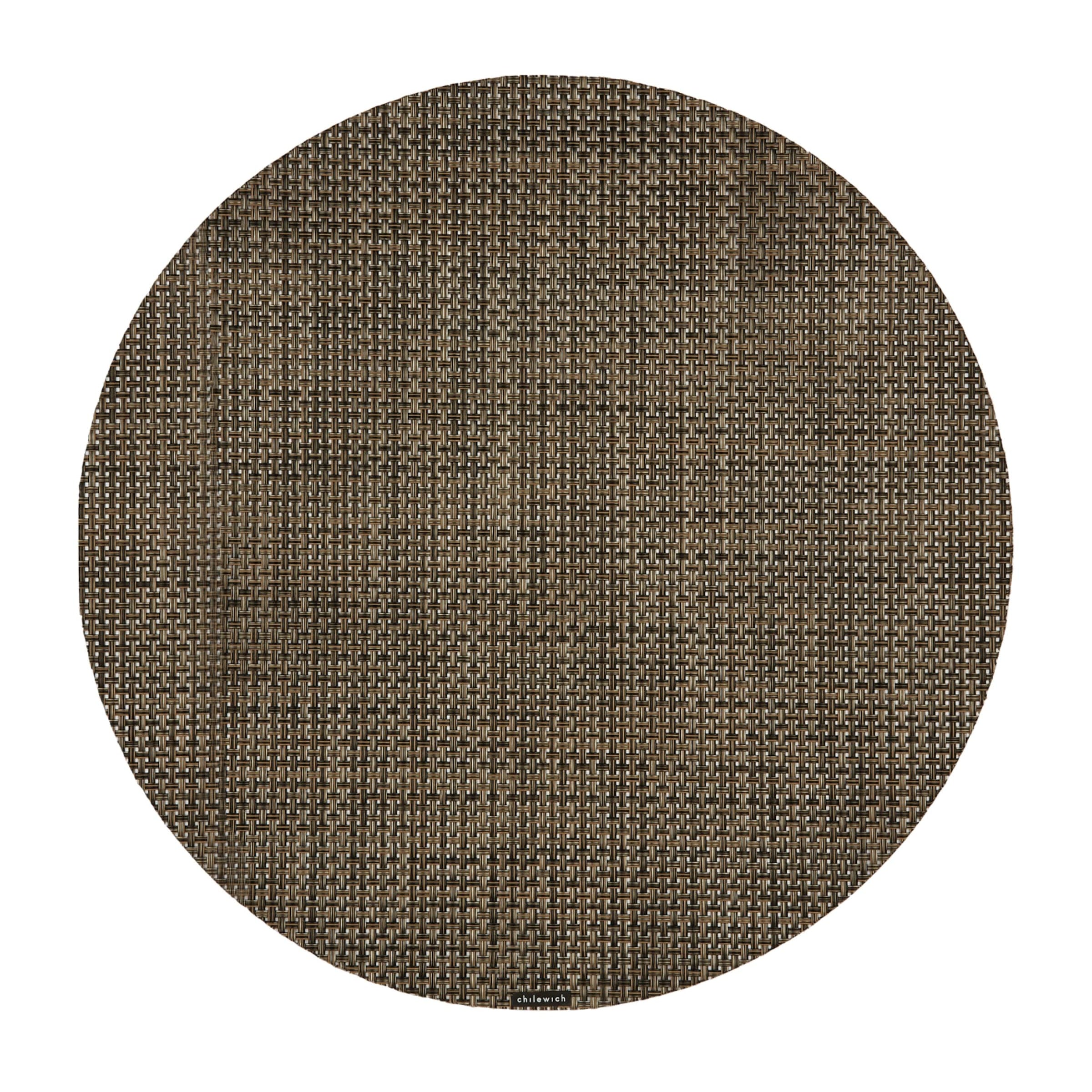 Basketweave Round Placemat