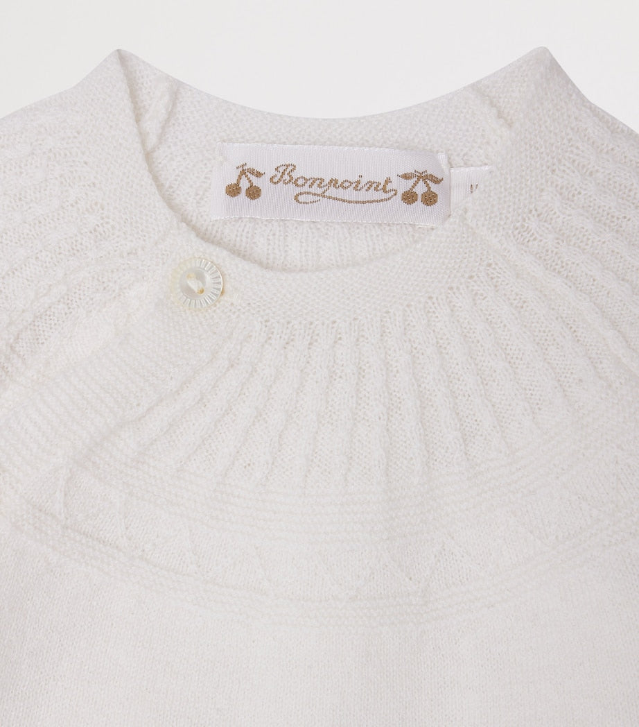 Bonpoint Wool-Cotton Jina Top and Trousers Set (1-18 Months)