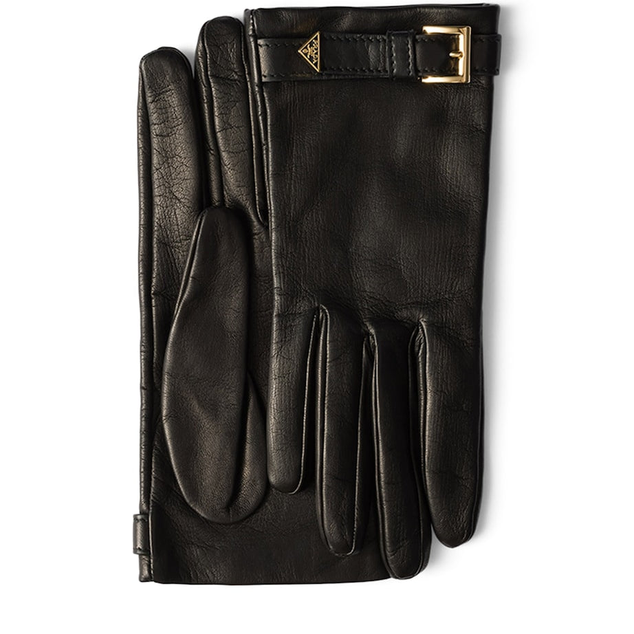 Black Nappa Leather Gloves