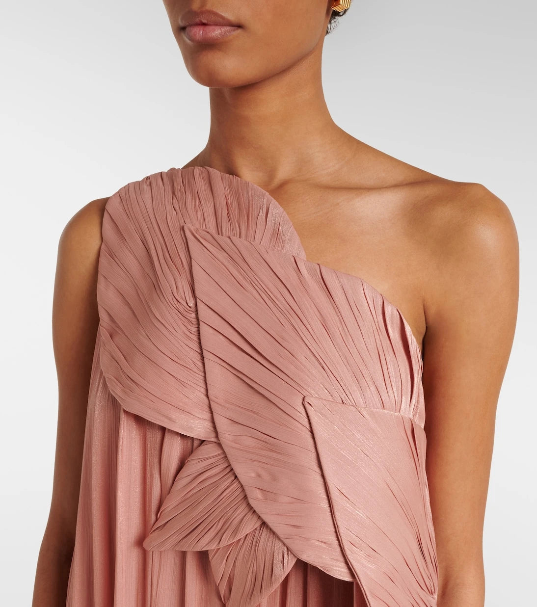 كوستاريلوس - فستان أمابل مكشوف الكتف وبكسرات