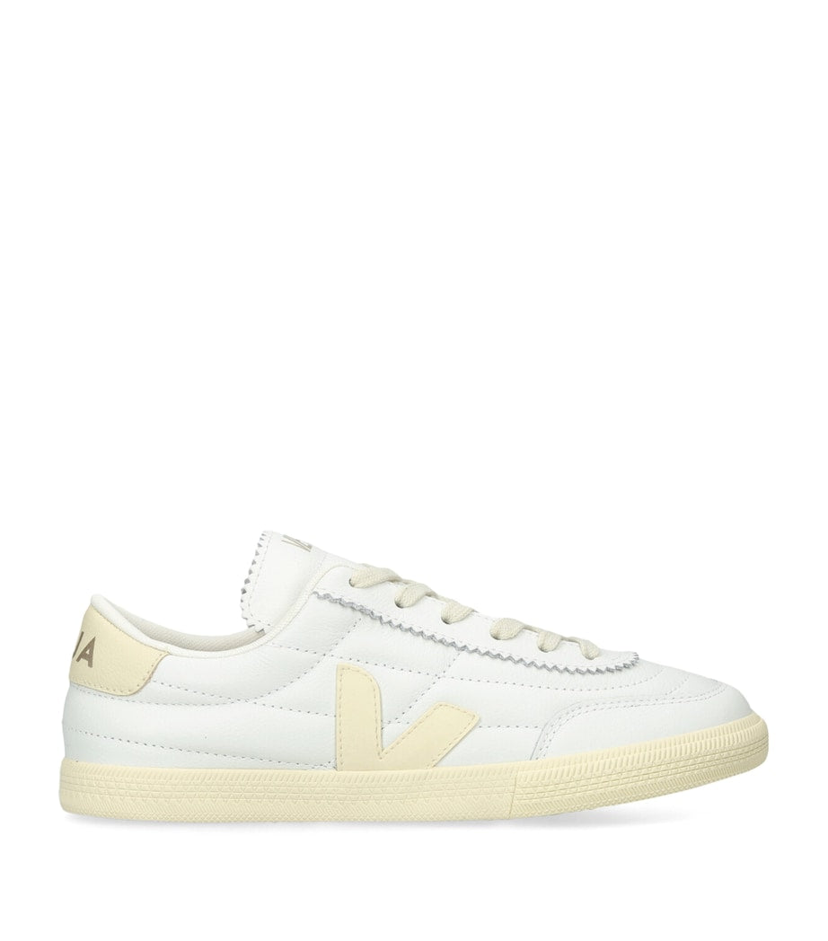 Yellow Leather Panenka Sneakers