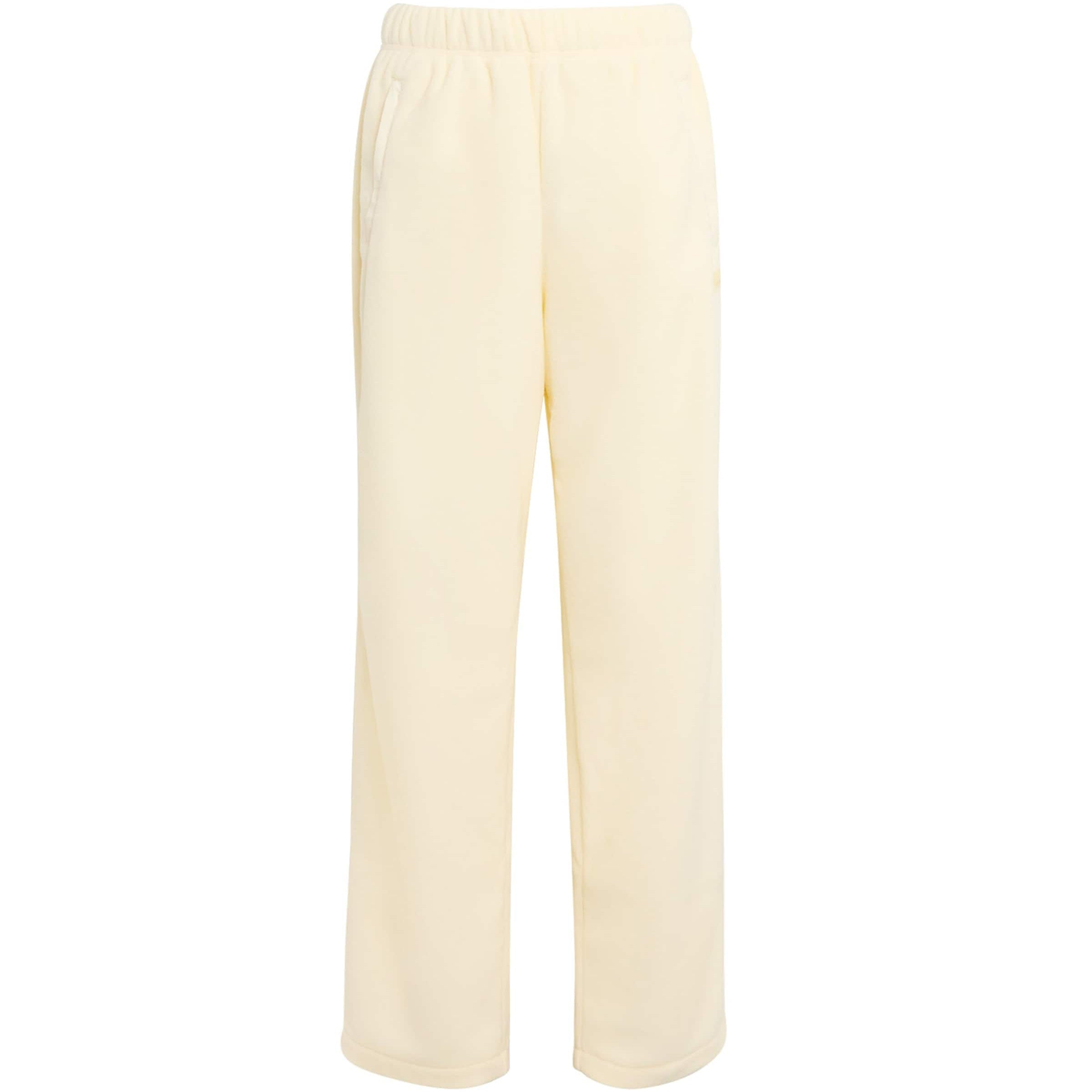 Fleece Straight Leg Sweatpants ECRU