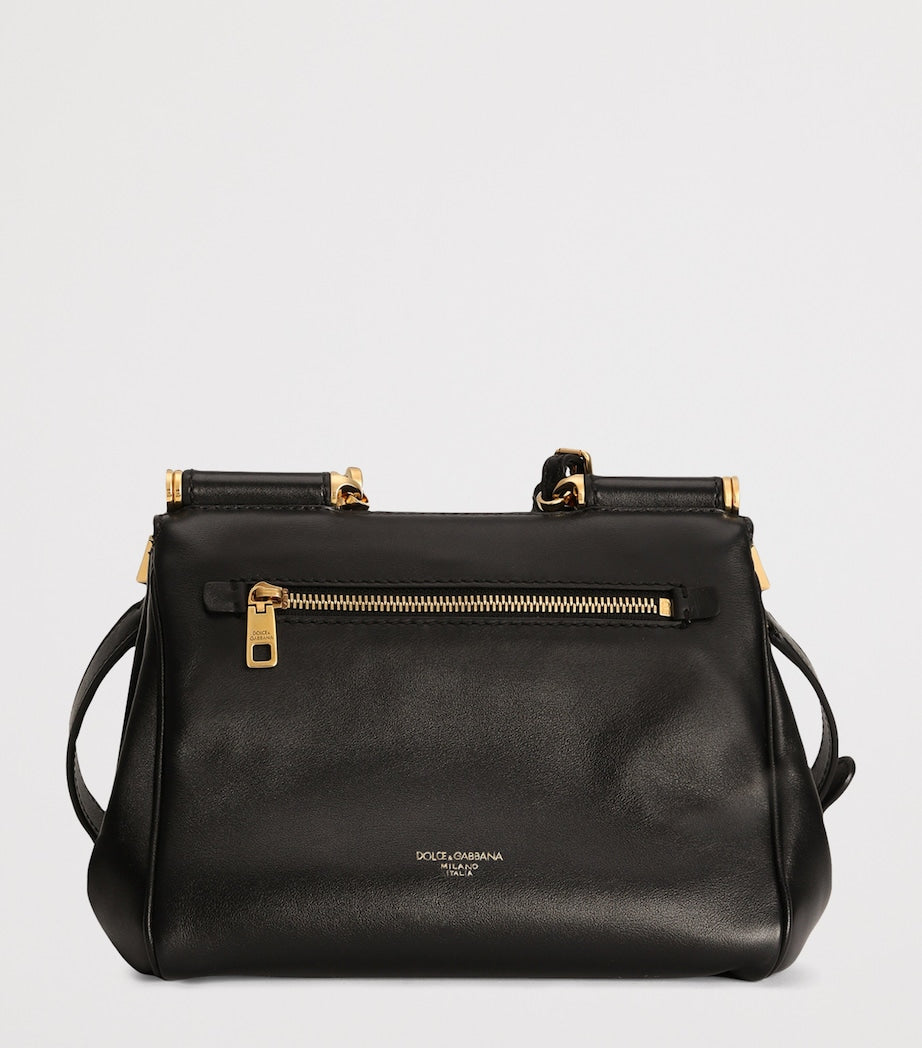 Dolce & Gabbana Multi Leather My Sicily Top-Handle Bag