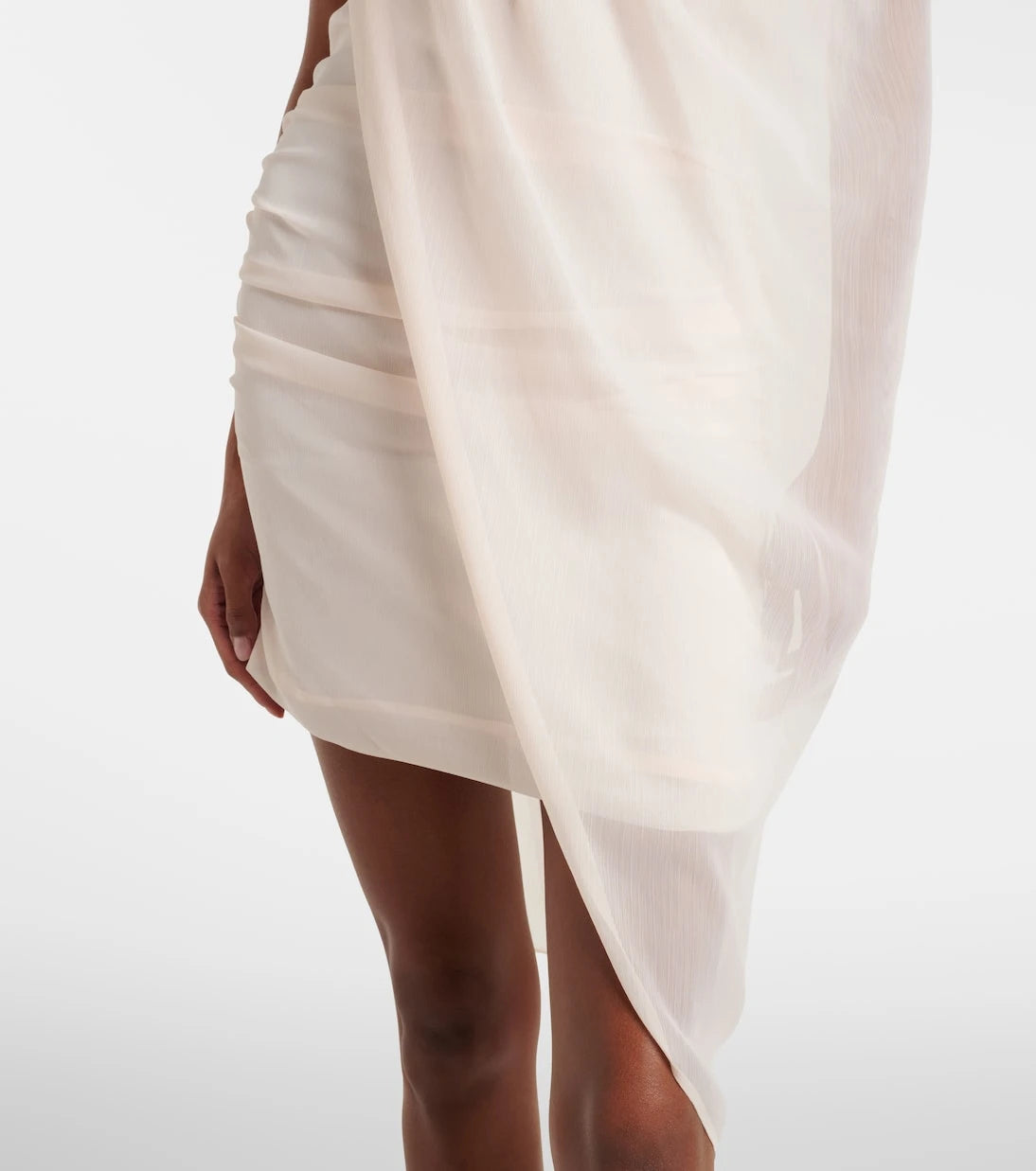Rotate - Caped chiffon minidress