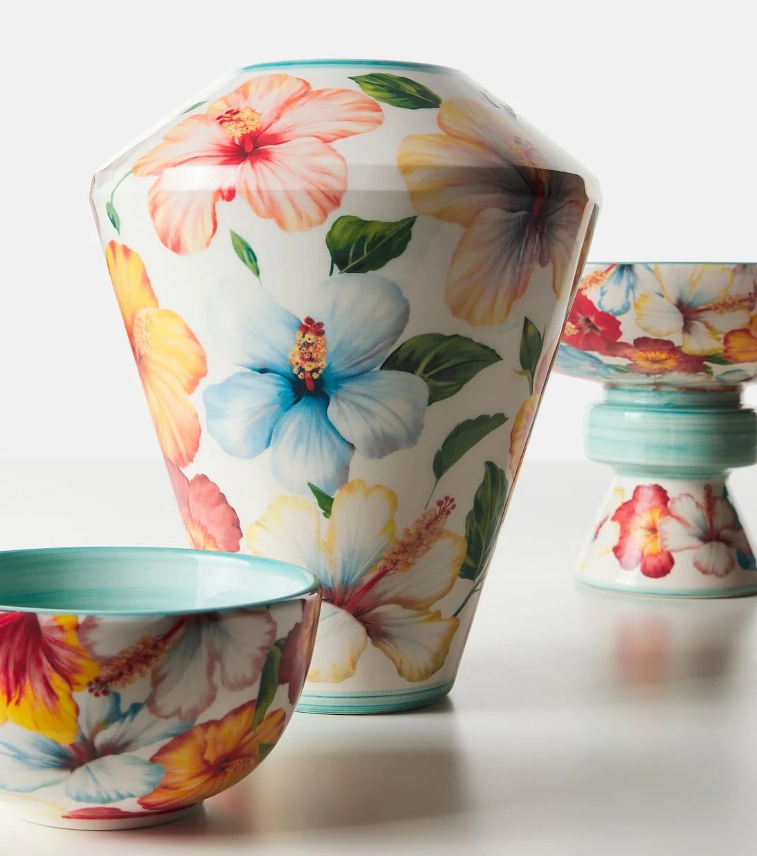 Dolce&Gabbana Casa - Floral ceramic vase
