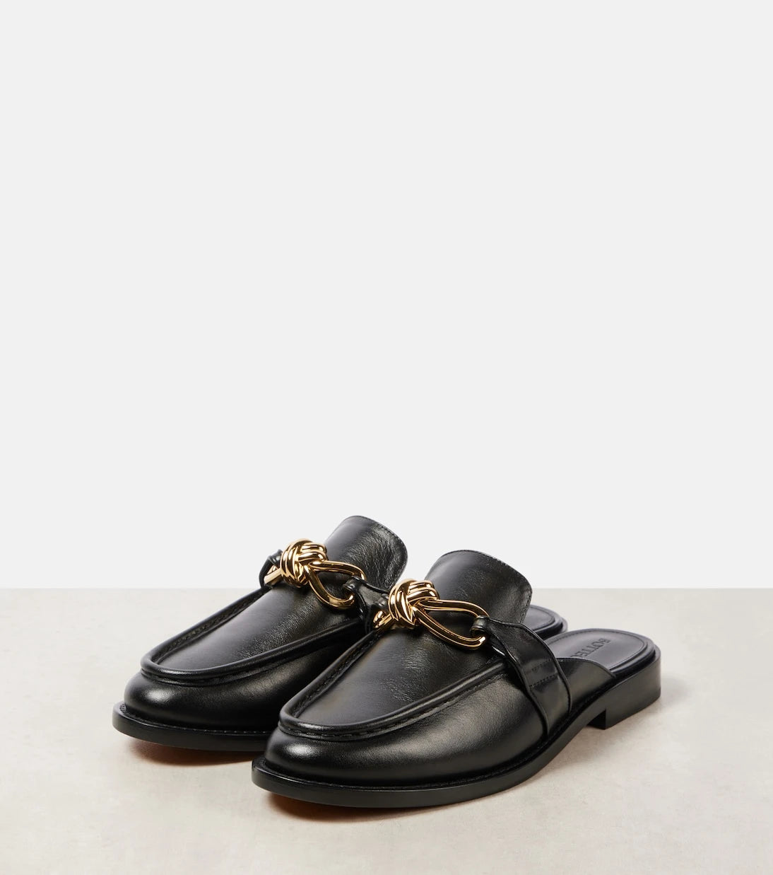 Bottega Veneta - Astaire Knot leather mules