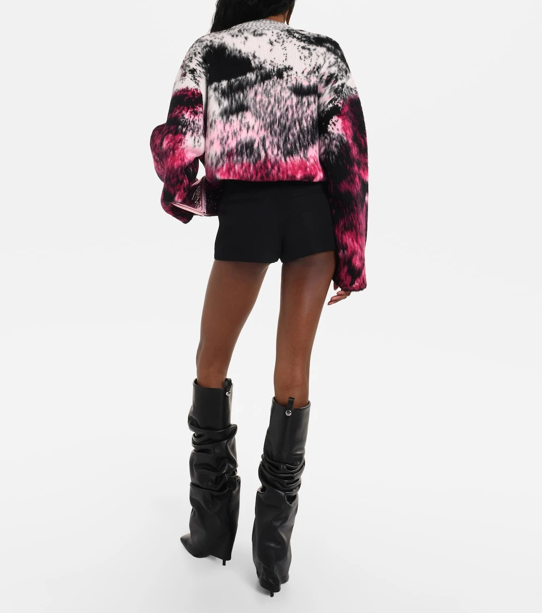 The Attico - Virgin wool shorts