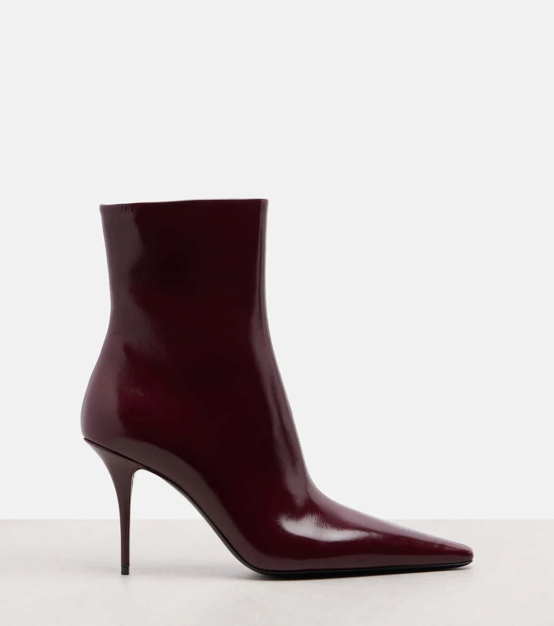 Saint Laurent - Ashley 90 leather ankle boots