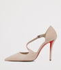 Christian Louboutin Red Miss Ziggyta Pumps 100