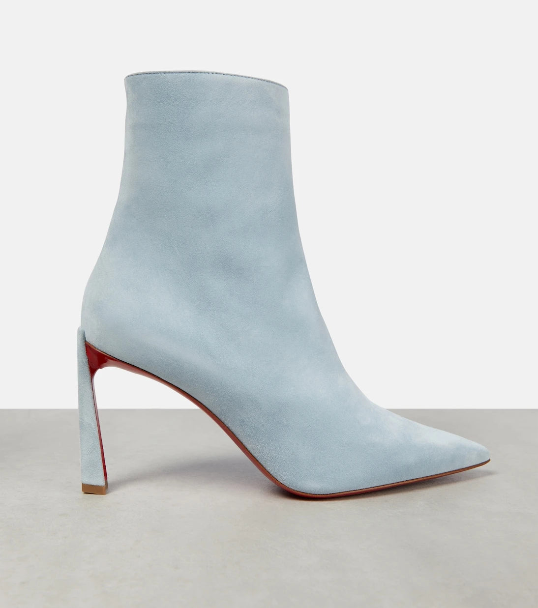 Christian Louboutin - حذاء كوندورا 100 الكاحل من الشمواه