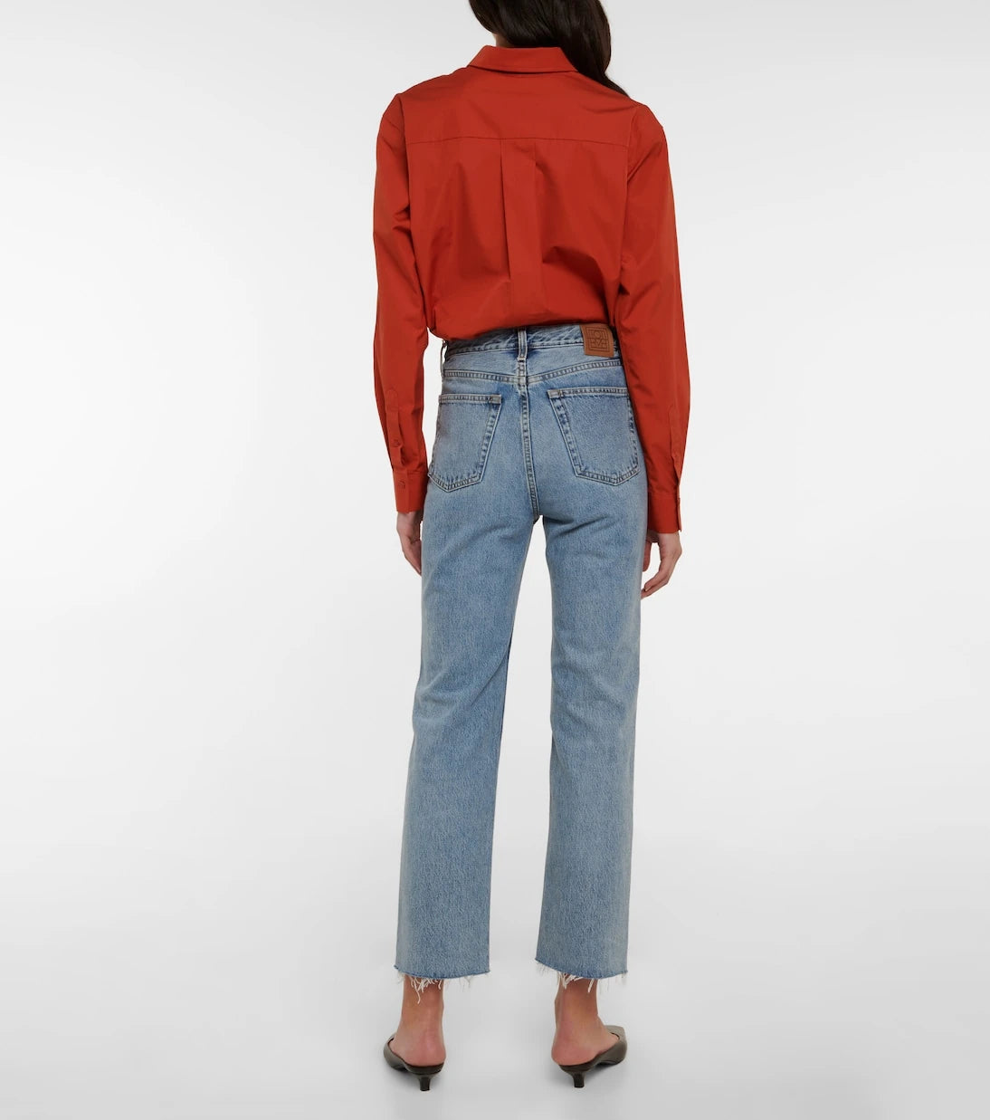 Toteme - High-rise straight jeans
