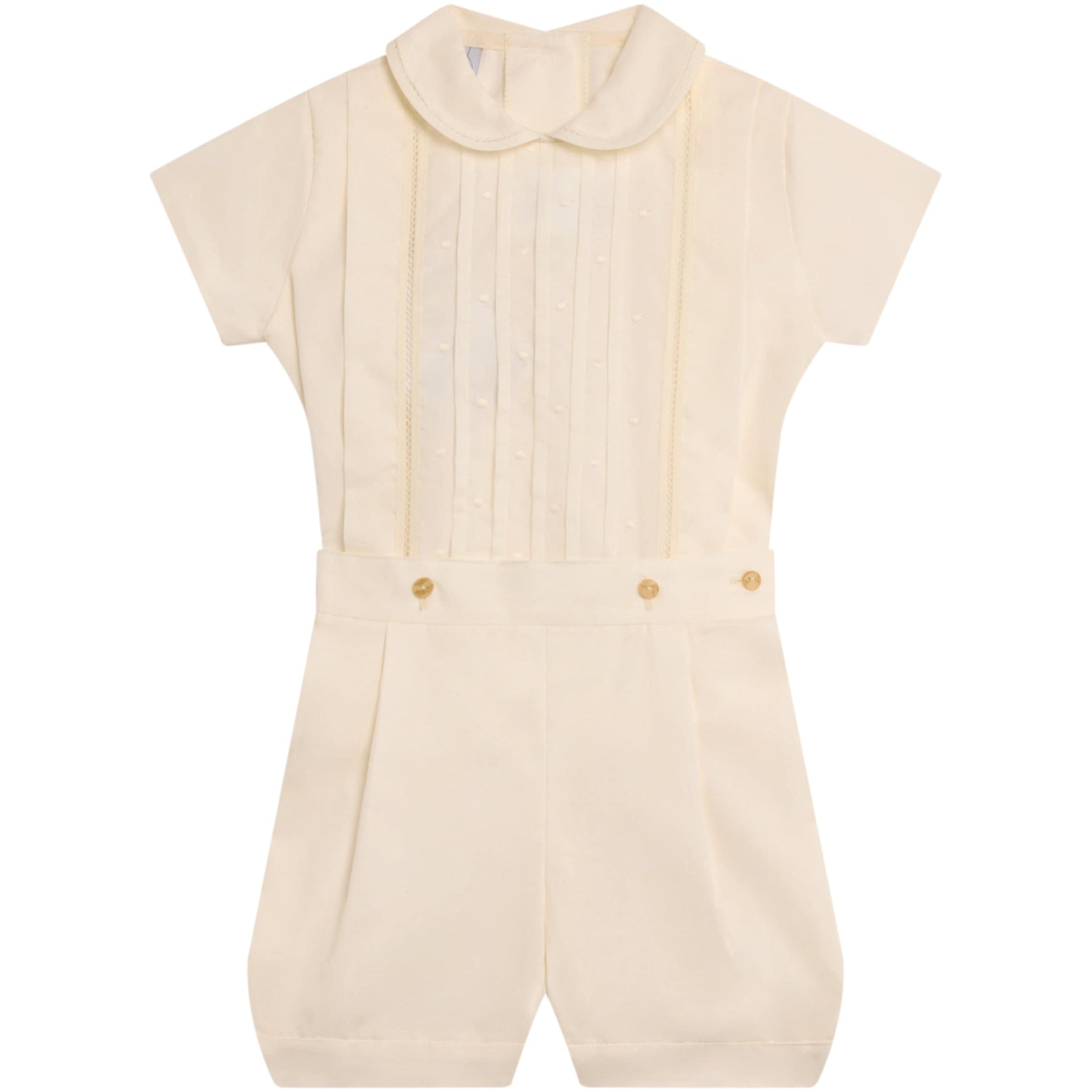 PEPA LONDON Shirt and Shorts Occasion Set (2-4 Years)