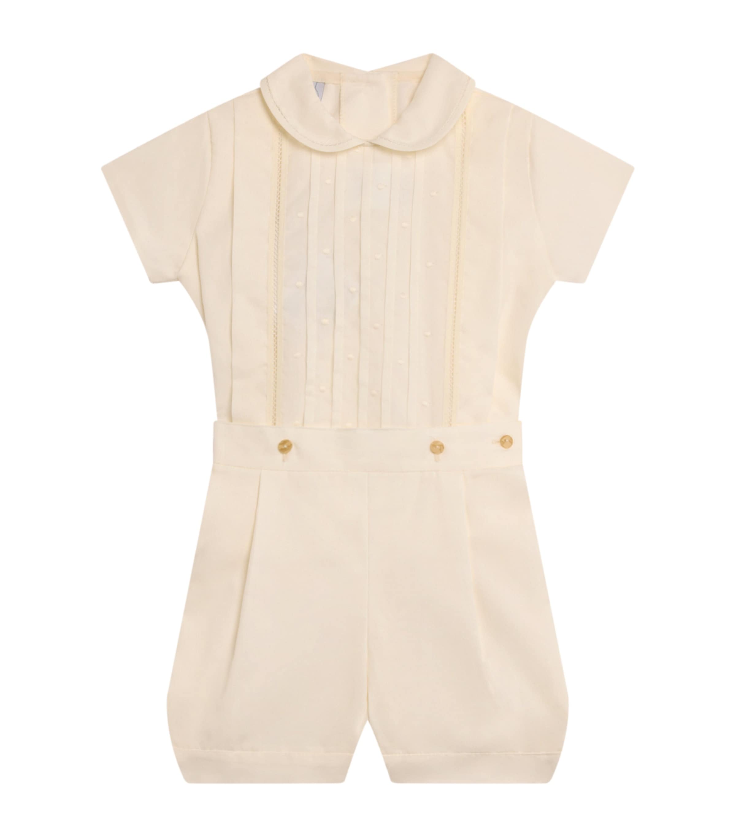 PEPA LONDON Shirt and Shorts Occasion Set (2-4 Years)