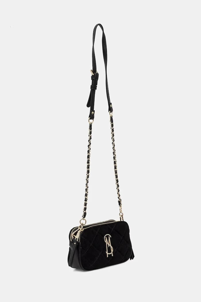 Steve Madden чанта crossbody дамска от велур Bmarvi-S