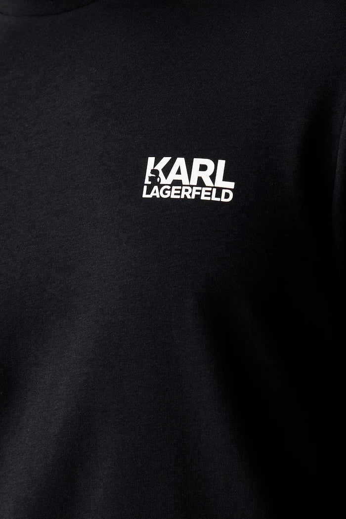 Karl Lagerfeld erkek pamuk elastan tişört