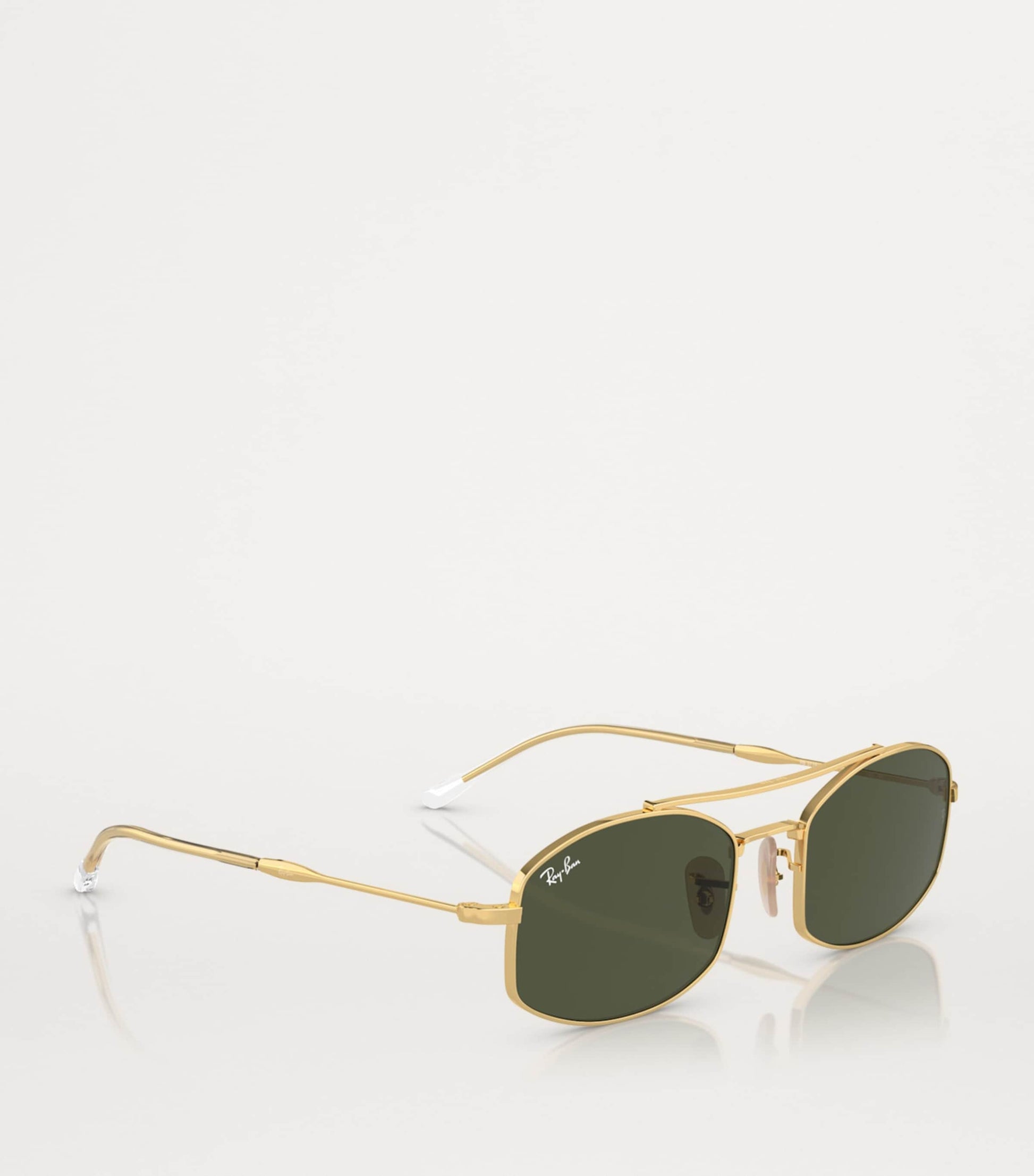 Ray-Ban Gold Metal RB3719 Sunglasses