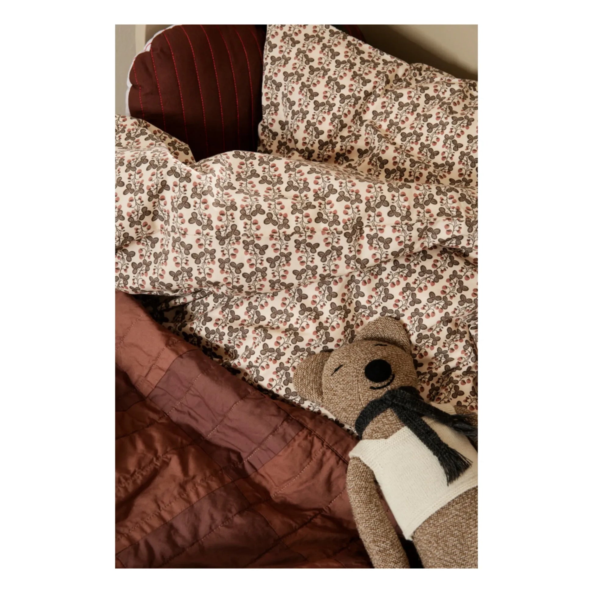 Ferm Living Kids - Strawberry Bed Linen Set