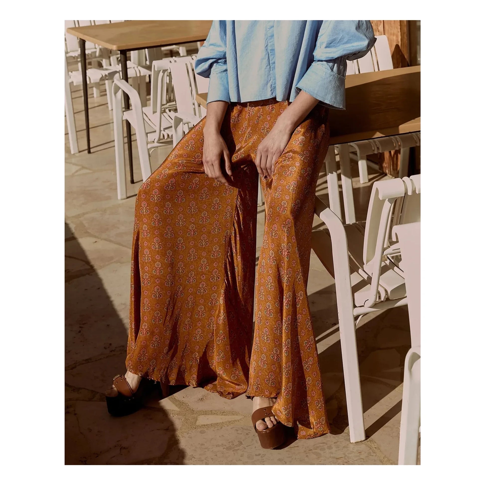 Mes Demoiselles - Roller pants | Orange