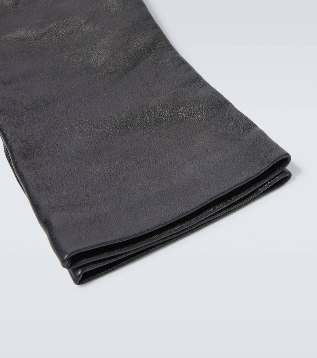 Saint Laurent - Cassandre leather gloves