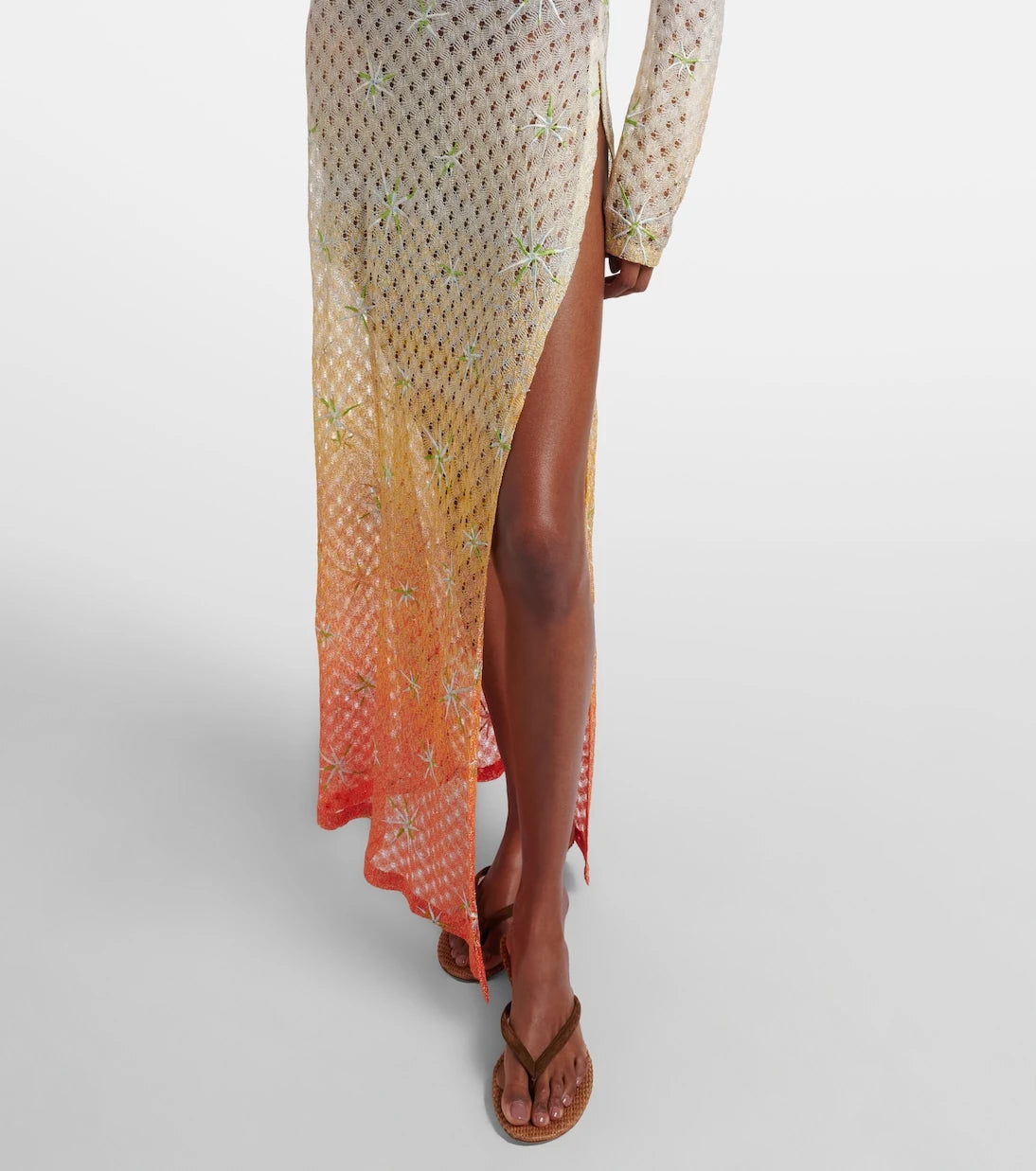 Missoni - Lamé beach dress