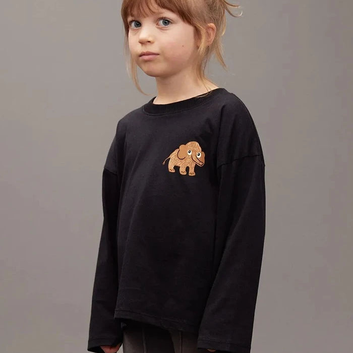 Детска блуза с дълги ръкави Mini Rodini Mammoth