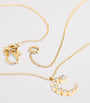 Sophie Bille Brahe Yellow Gold and Diamond Soprano 'C' Necklace