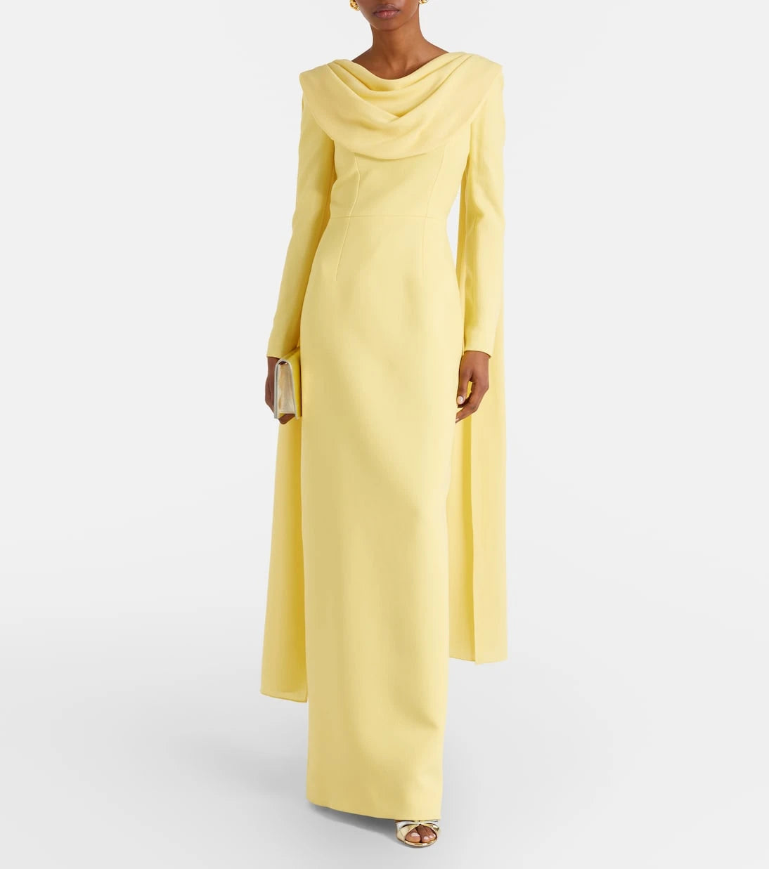 Emilia Wickstead - Zaira draped crêpe gown
