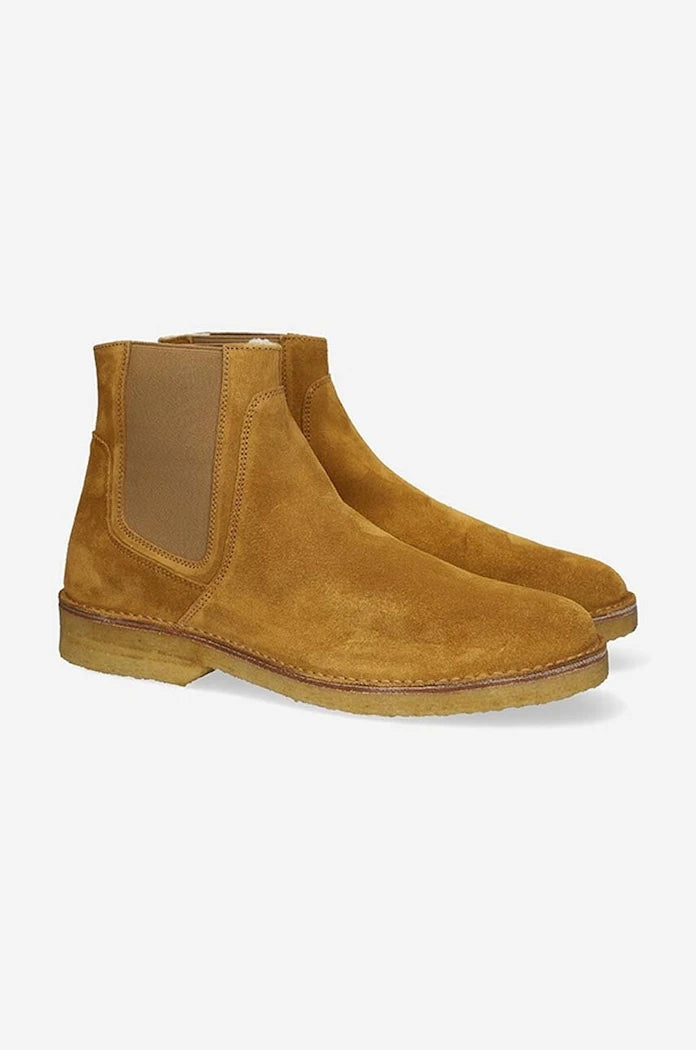 A.P.C. Theodore PXBSK-H54252 CARAMEL Süet Chelsea Bot