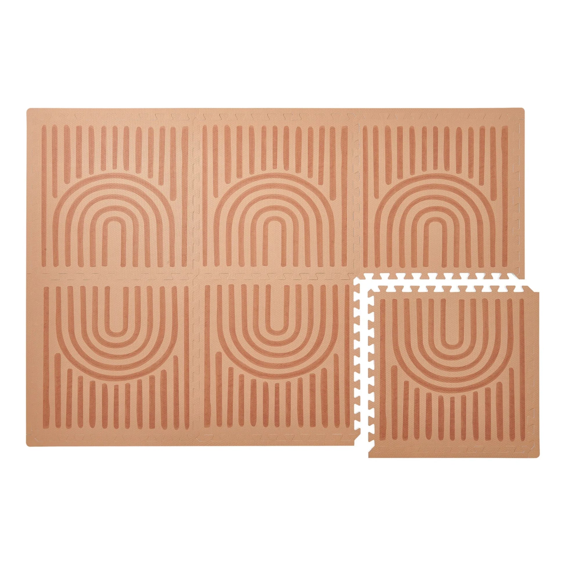 Toddlekind - Linear modular playmat | Camel