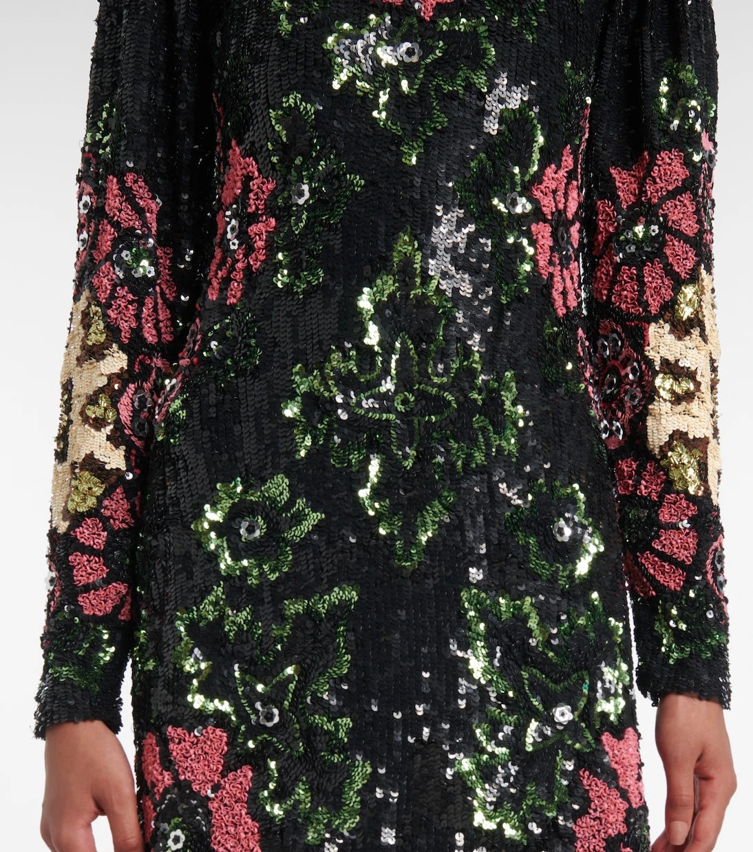 La DoubleJ - Clingy Swing sequined maxi dress