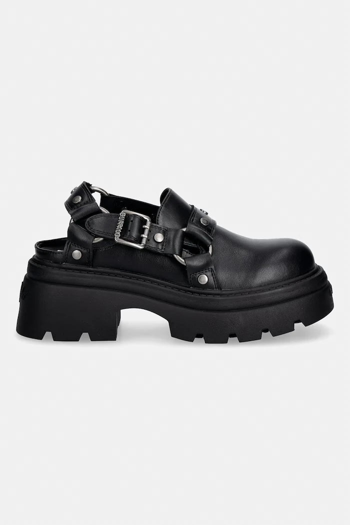 Buffalo Kapalı Burunlu Kadın Sandalet Ayakkabı Vega Clog Buckle