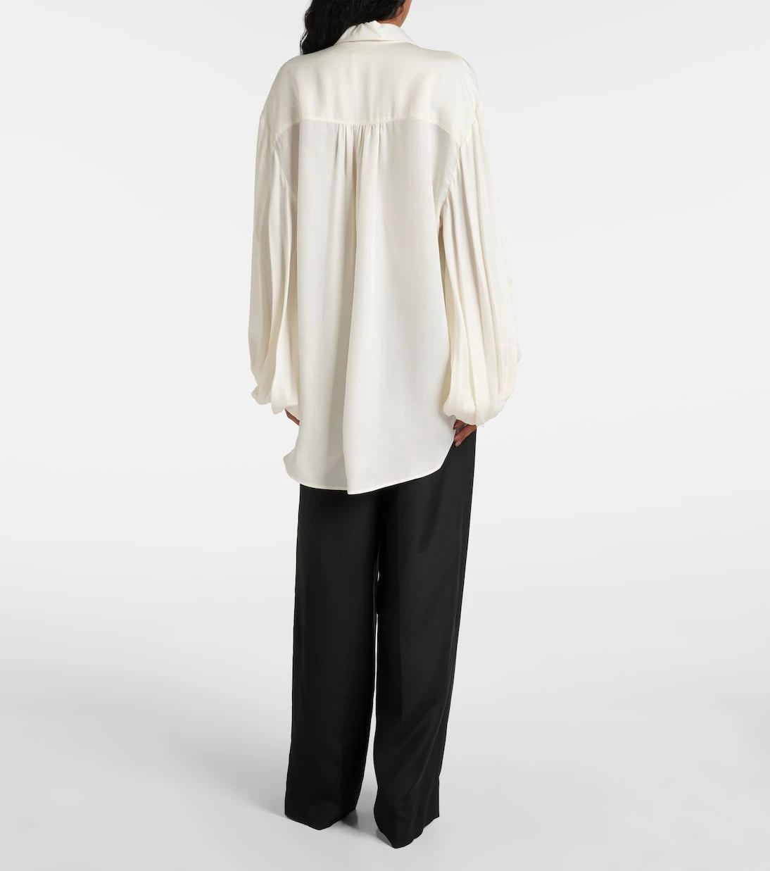 Khaite - Bam chiffon shirt