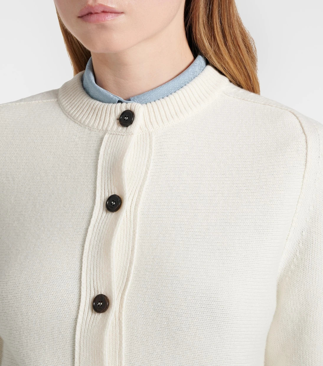 Gucci - Horsebit wool and cashmere cardigan