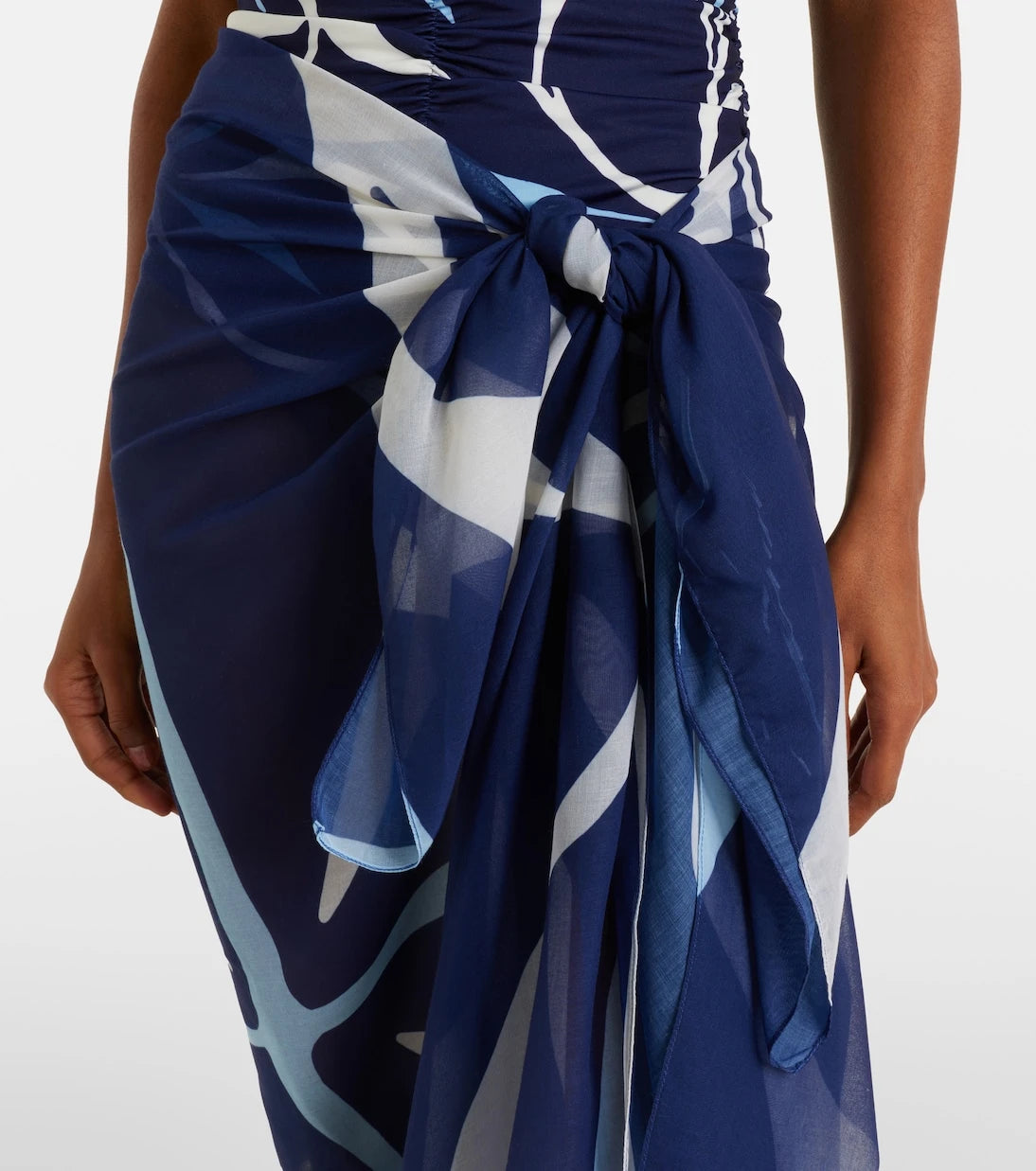 Cala de la Cruz - Luana printed beach cover-up