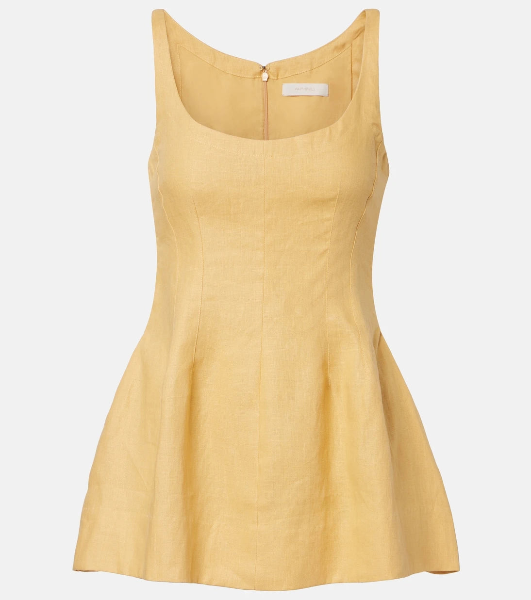 Faithfull - Syna peplum linen top
