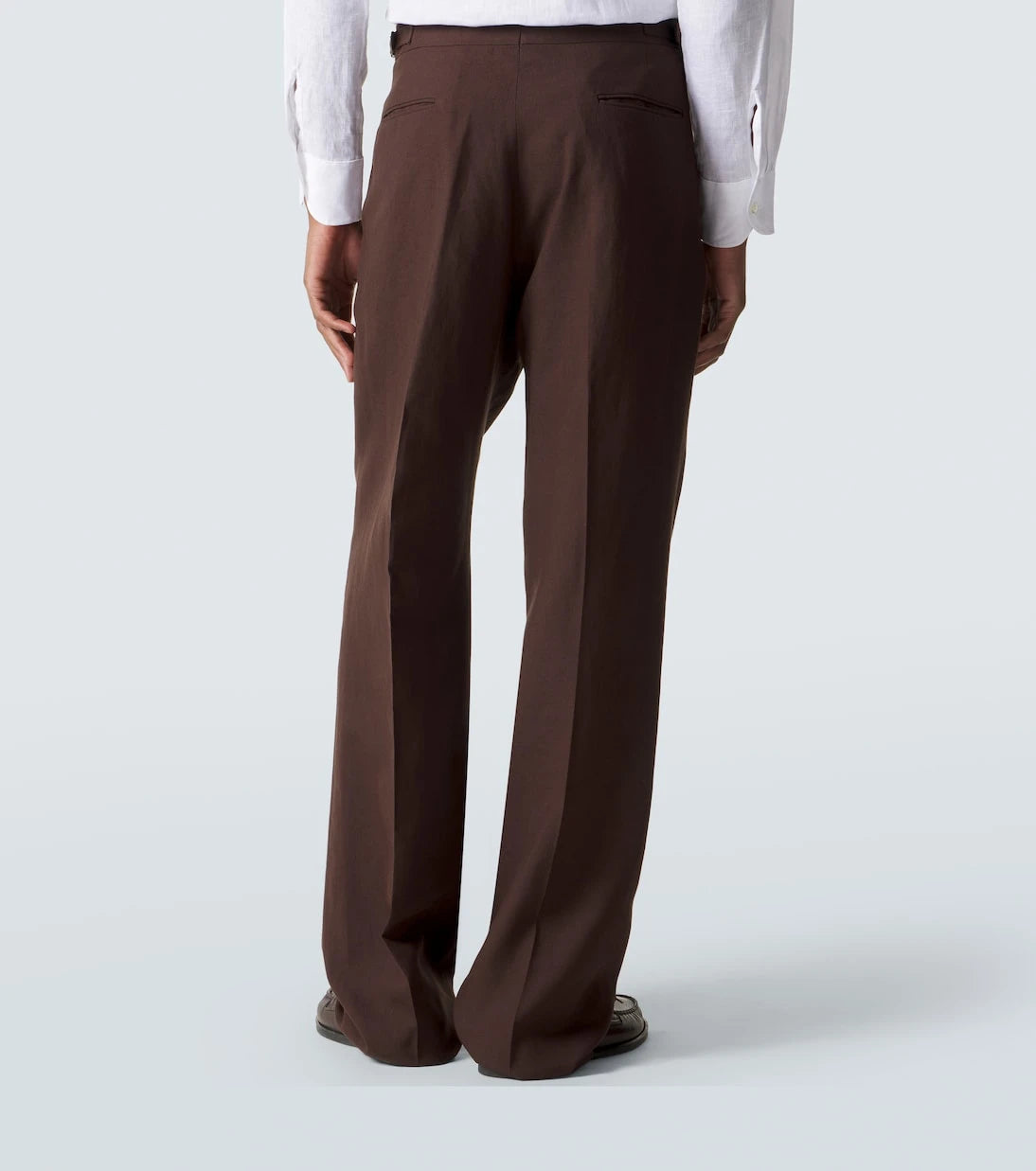 Umit Benan - Johnny linen and wool suit pants