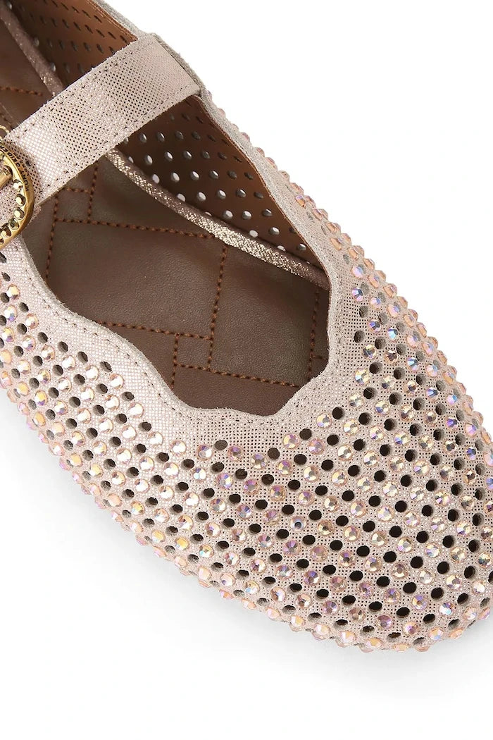 Kurt Geiger London Wavy Mayfair Ballet Flat