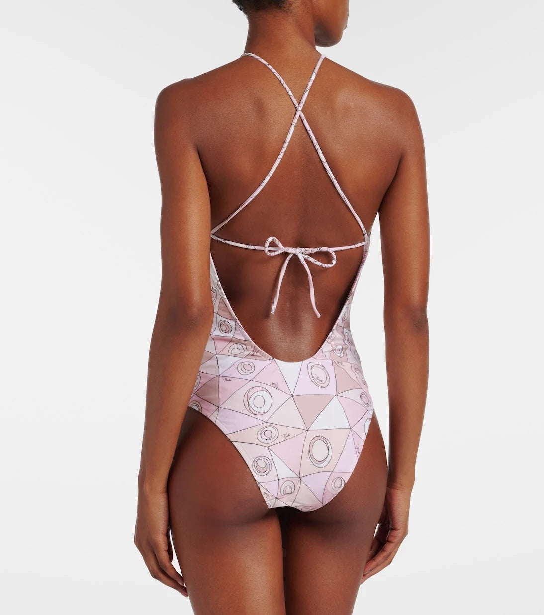 Pucci - Occhi open-back swimsuit