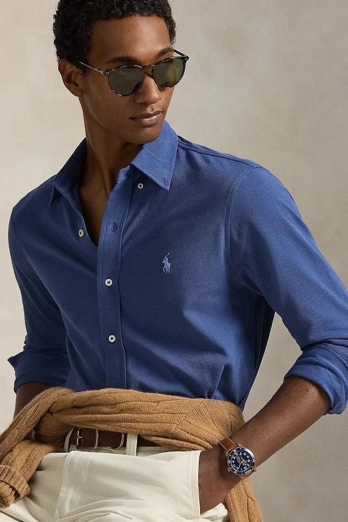 Polo Ralph Lauren риза мъжка от памук