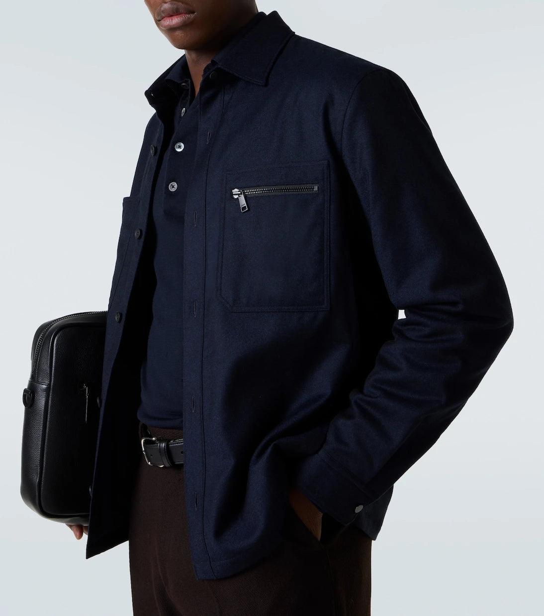 Zegna - Wool overshirt